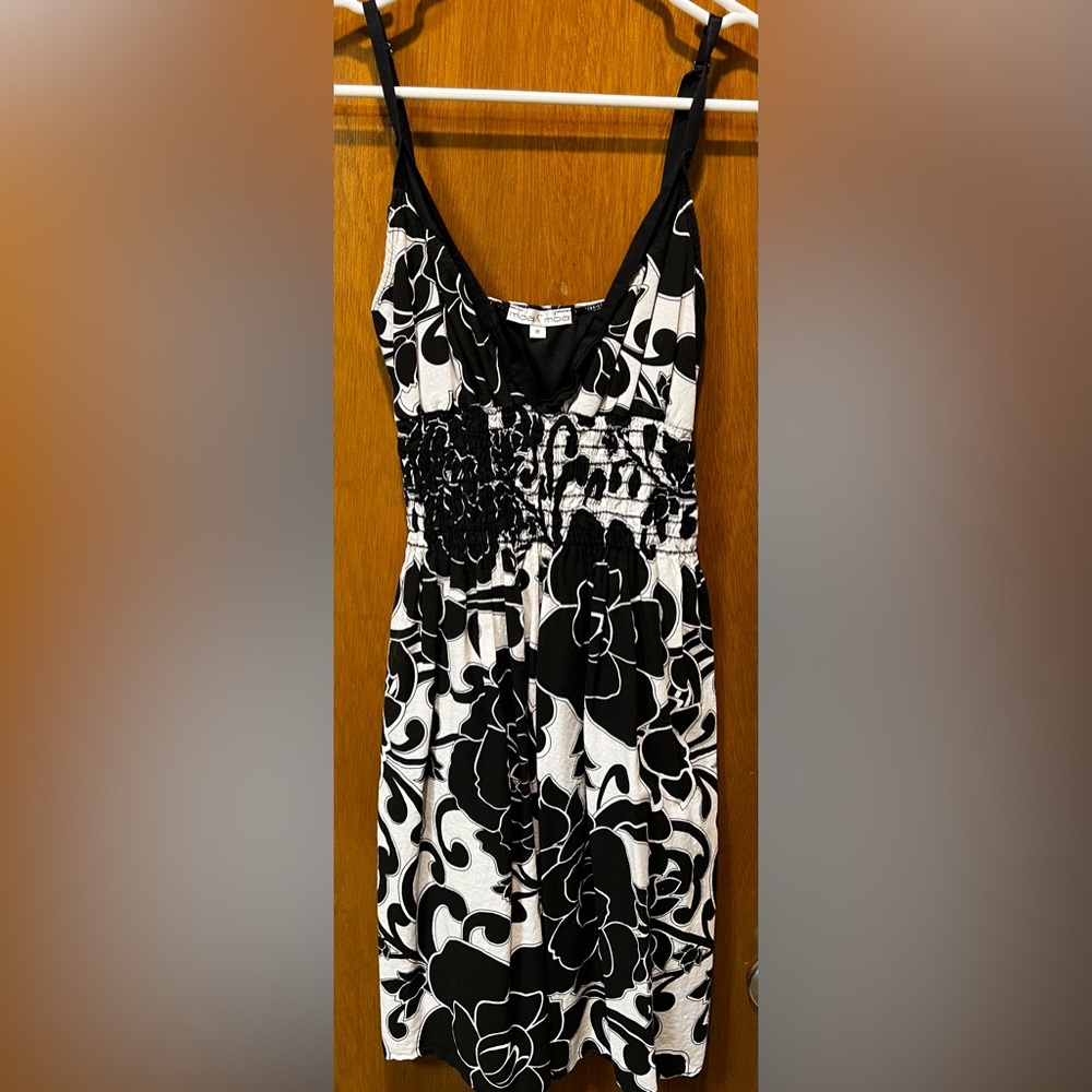 Black and White Dress
